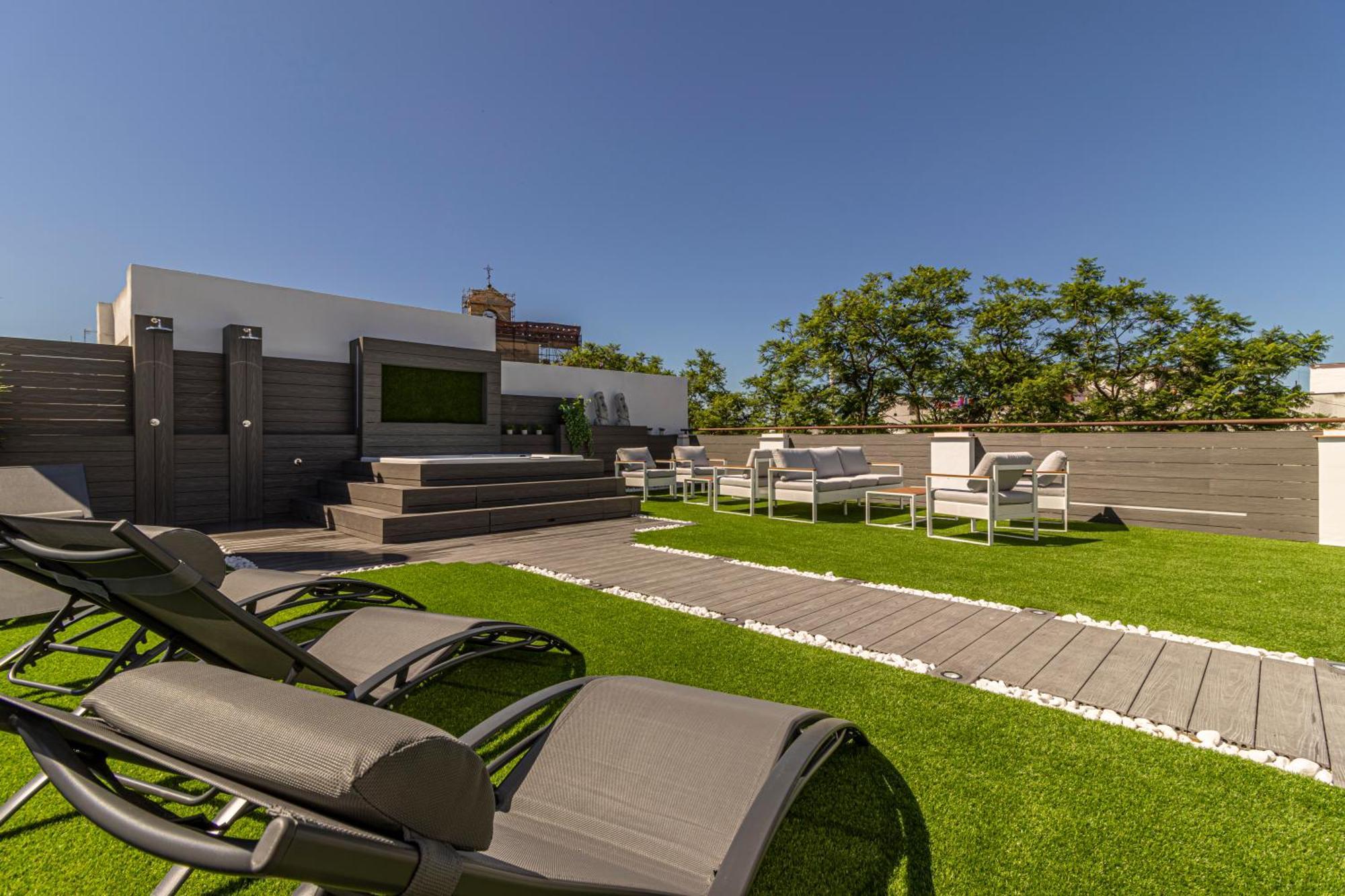 Allo Apartments Plateros Centro Jacuzzi Comunitario Jerez de la Frontera Buitenkant foto